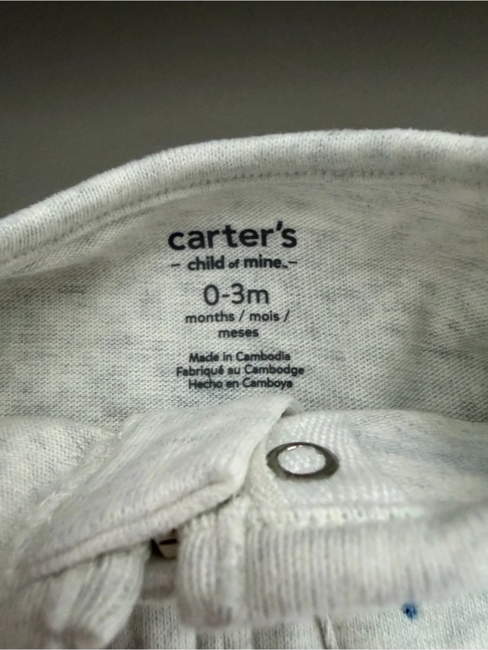 Carter's Baby One-Piece Footed Pajamas